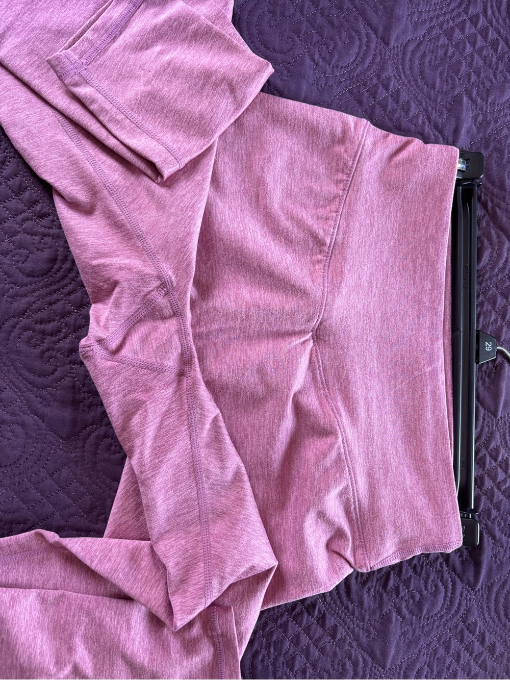 Buffbunny Dream Heathered Legging In “Bloom” View 4